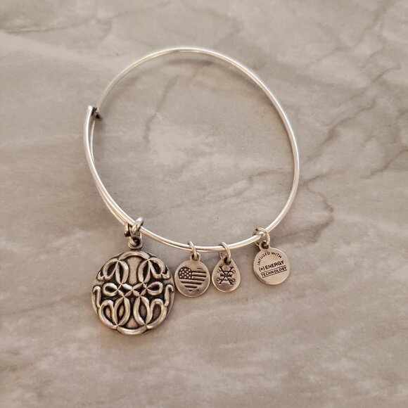 Alex and Ani Jewelry - 💖 Alex and Ani Silver Path of Life Expandable Charm Bracelet 💖
